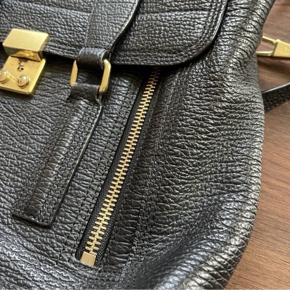 3.1 Phillip Lim Pashli Embossed Leather Crossbody Satchel - Picture 5 of 16